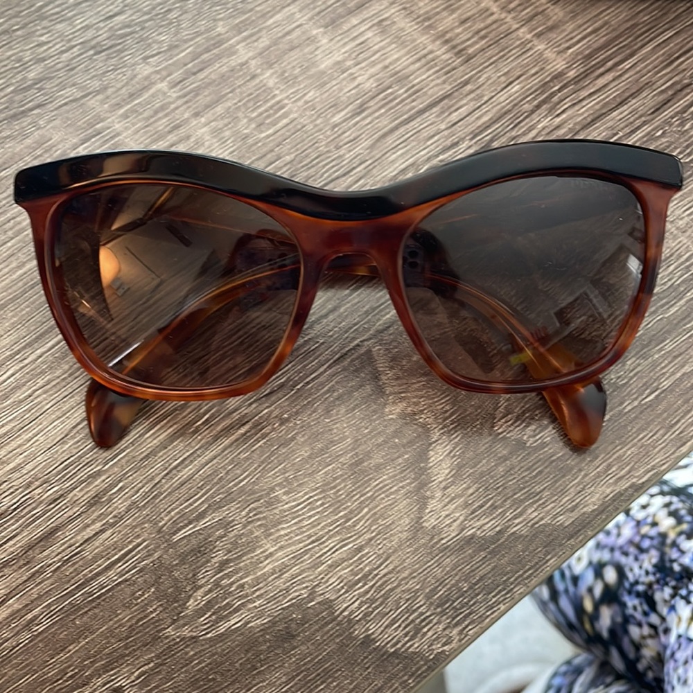 Authentic Prada Tortoise Shell Sunglasses - image 1
